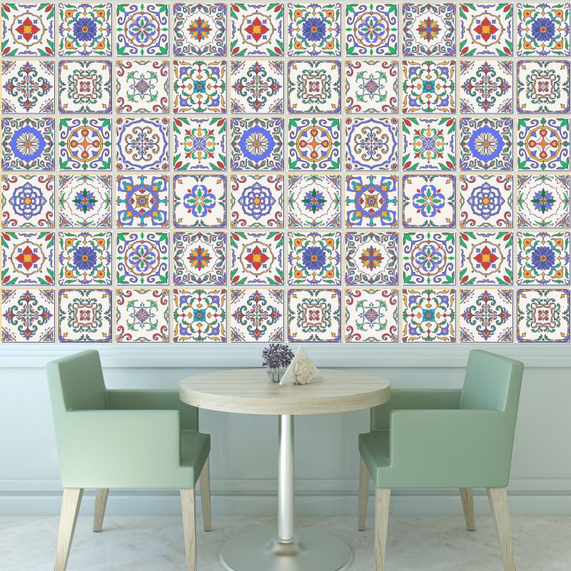 Fliesenaufkleber für Küche und Bad - 15x15 cm - Patchwork No.2 - 16-tlg. Set - FoLIESEN