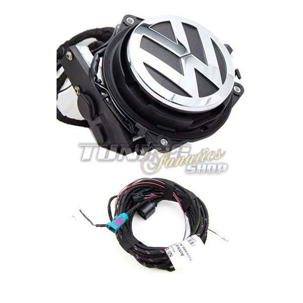 Original VW Rückfahrkamera / Heckklappenöffner + Kabelbaum SET VW Golf 7 VII