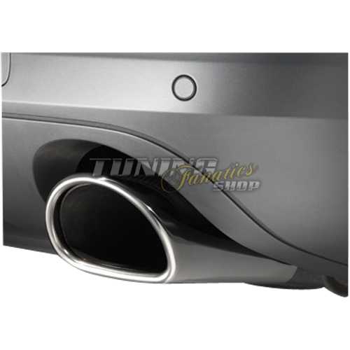 2x Original Audi Endrohre Auspuffblende Blenden in Chrom für Audi Q7 4L