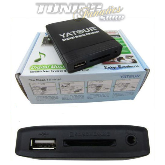 USB MP3 AUX CD Wechsler Adapter 12P für Audi Radio Concert Chorus Symphony 3 III