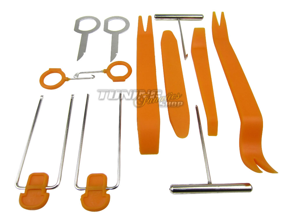 Auto Innenraum Verkleidung Demontage Werkzeug Radio Schlüssel Entriegelung- SET