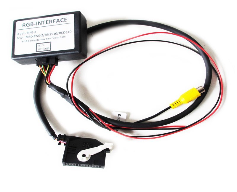 RGB Converter Interface Nachr. Rückfahrkamera für VW Navi RNS RCD 315 510 MFD 3