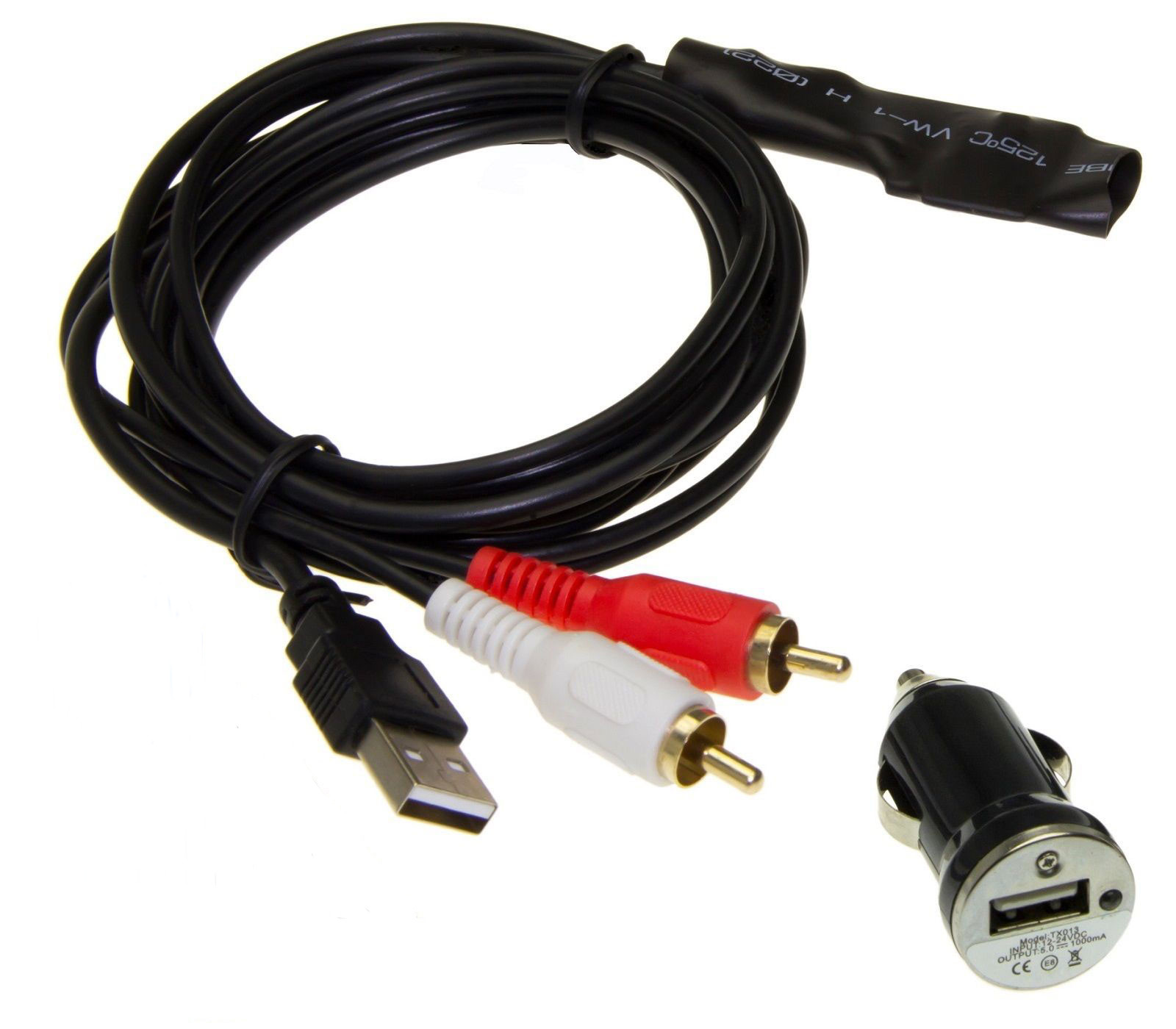 Cinch Auto Radio wird zu BLUETOOTH Stream Interface MP3 USB Stecker AUX #5054