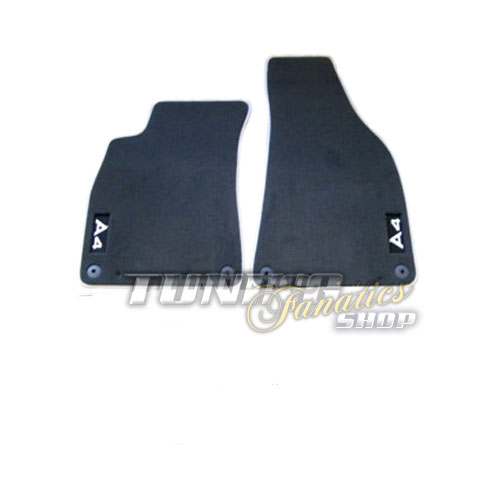 2x Original Audi Premium Velours Fußmatten Matten VORN Audi A4 8E 8H B6 B7