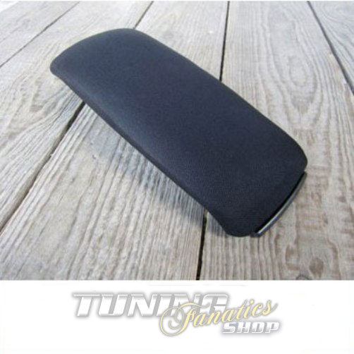 Deckel Abdeckung Stoff Bezug Schwarz Mittelarmlehne Zubehör für Audi A6 S6 4B C5