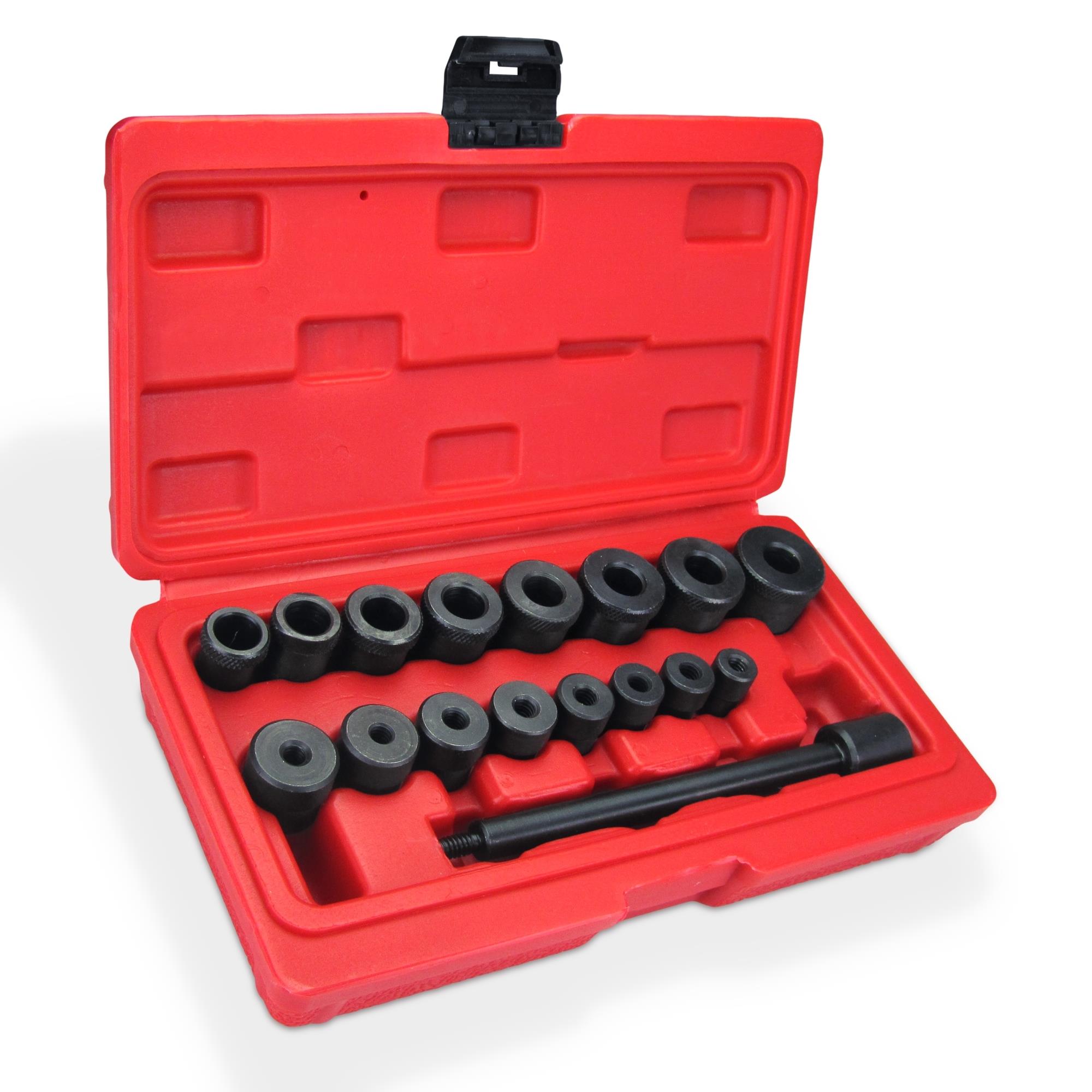 XXL 18tlg Koffer Kupplungs Zentrier Werkzeug Kupplungszentrierdorn Kupplungsdorn
