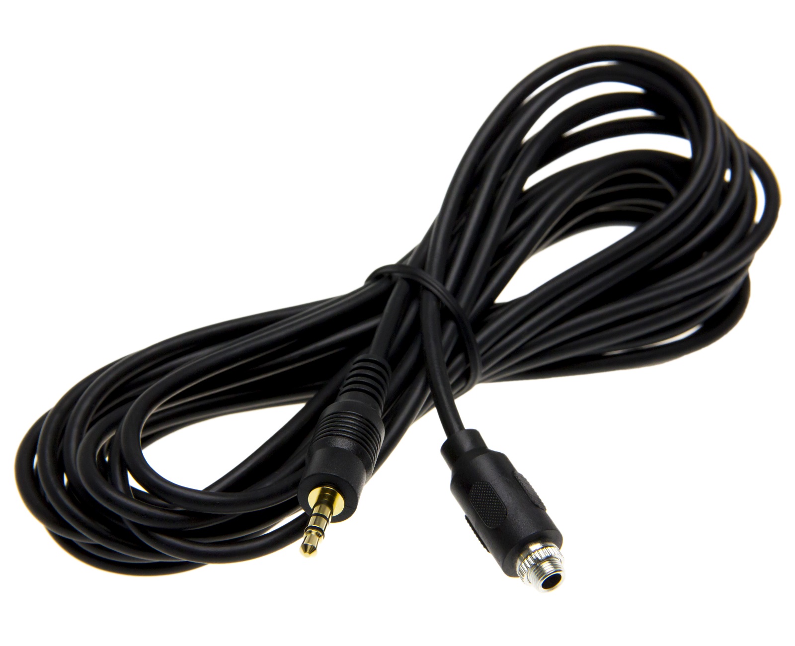 5m AUX In 3,5mm Klinken Stecker Buchse Adapter Kabel Verlängerung für ALLE PKW