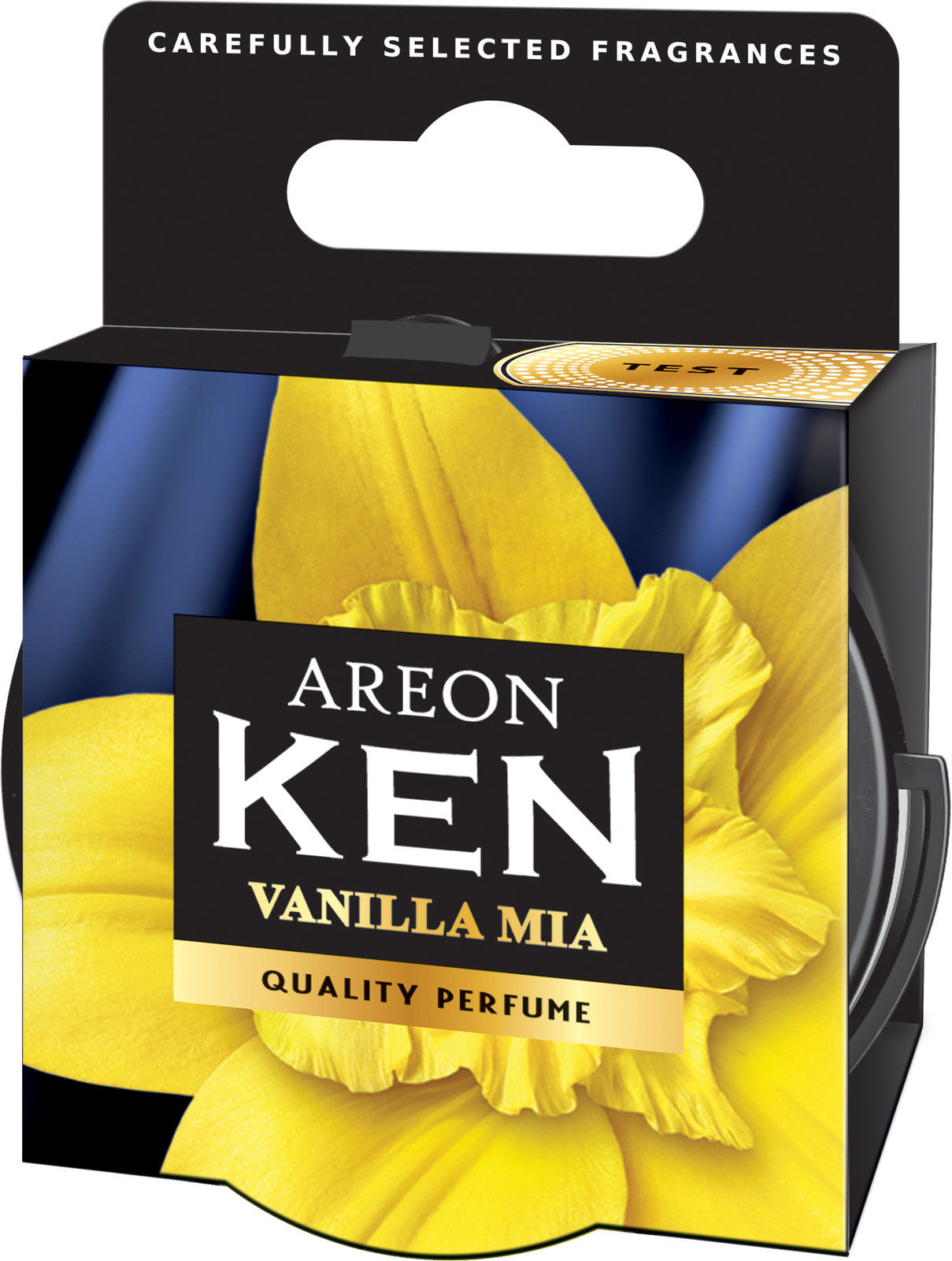 Original Areon KEN Auto Duftdose Duftbaum Lufterfrischer DECKEL Vanille Mia