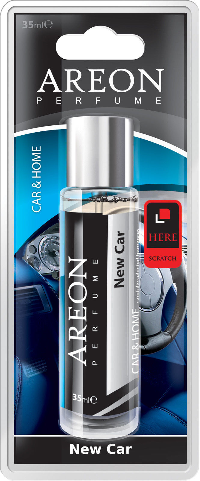 Original Areon Auto Parfüm Lufterfrischer Duftbaum Duftzersträuber New Car 35ml