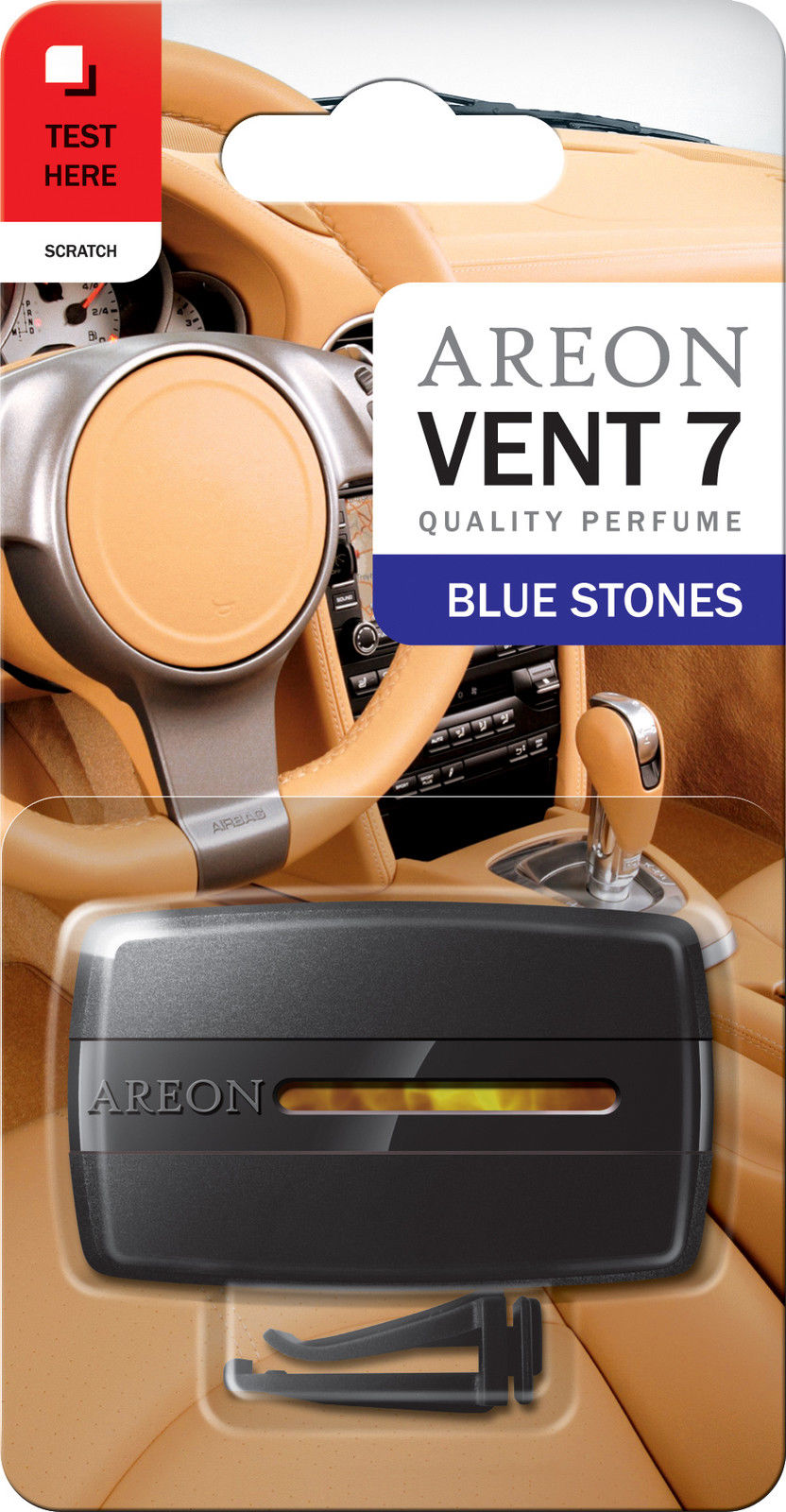 Original Areon LUX Auto Parfüm Lufterfrischer Duftbaum Lüftungsgitter BlueStones