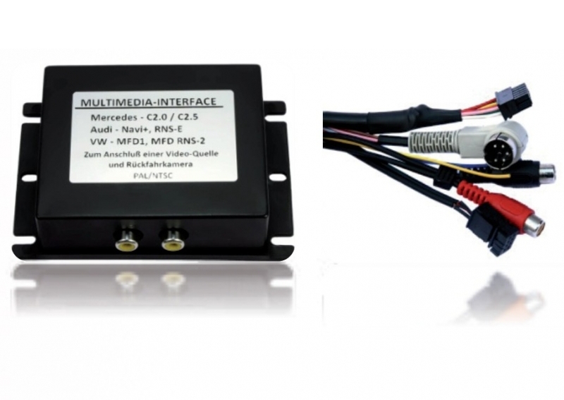 Multimedia Interface Adapter DVD VIDEO DVB-T Radio pass für Mercedes Comand 2.5