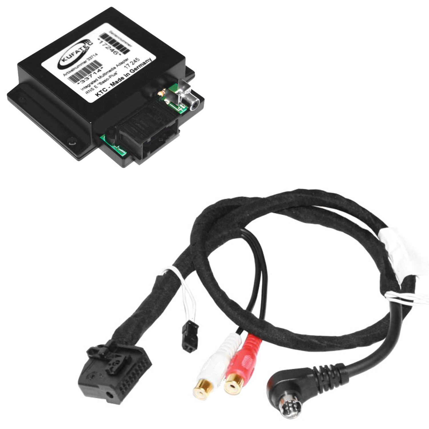 Original Kufatec IMA Multimedia Interface Adapter für Radio / Navi für VW Audi MFD / RNS-D