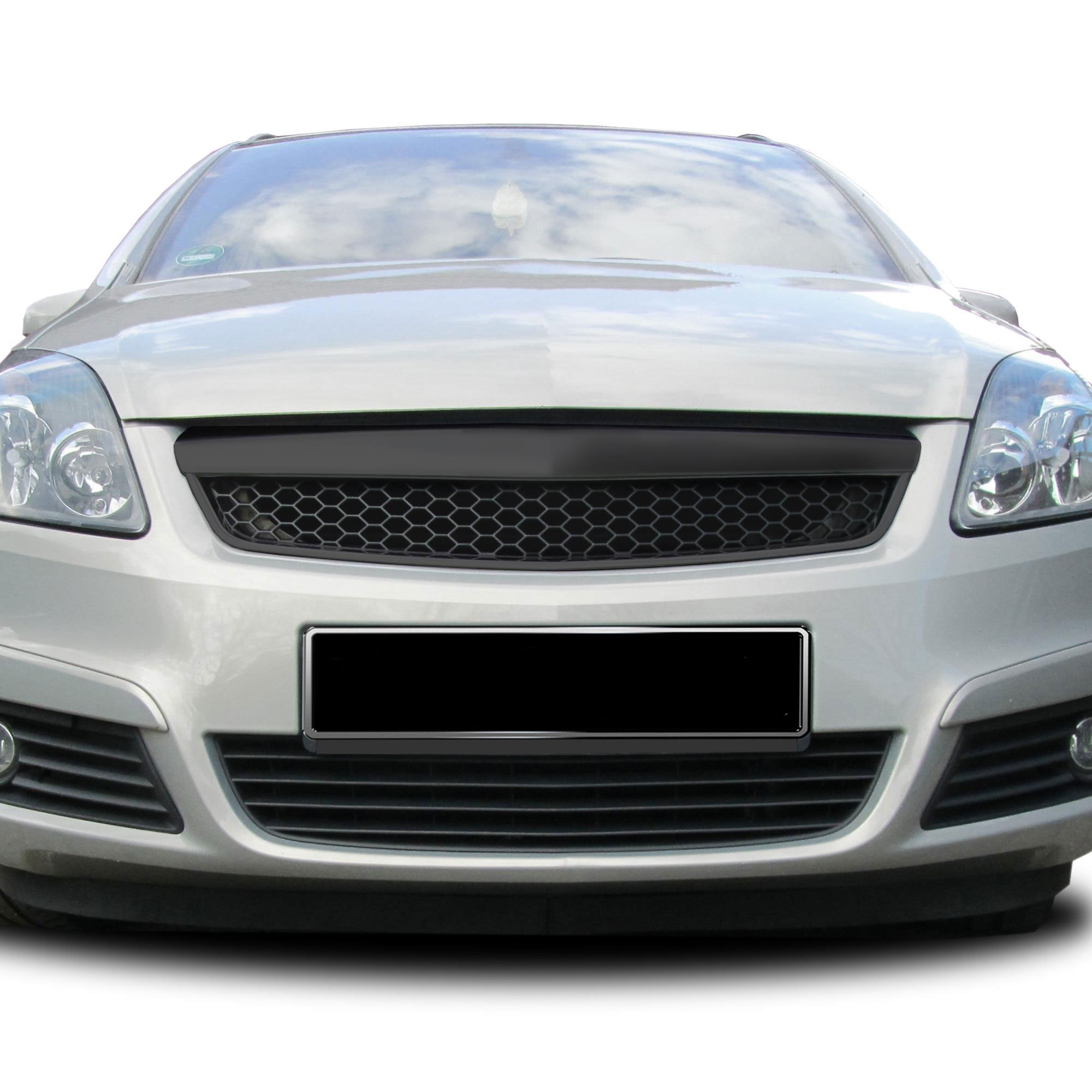 Kühlergrill Sportgrill Front Grill Waben Gitter Schwarz für Opel Insignia