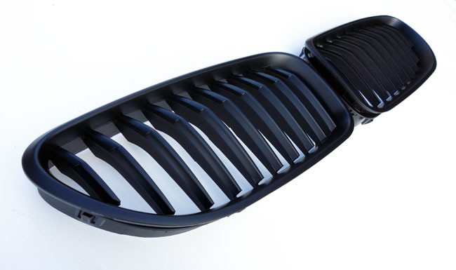 PREMIUM Kühlergrill Sport Grill Gitter Schwarz Matt für BMW F06 F12 F13