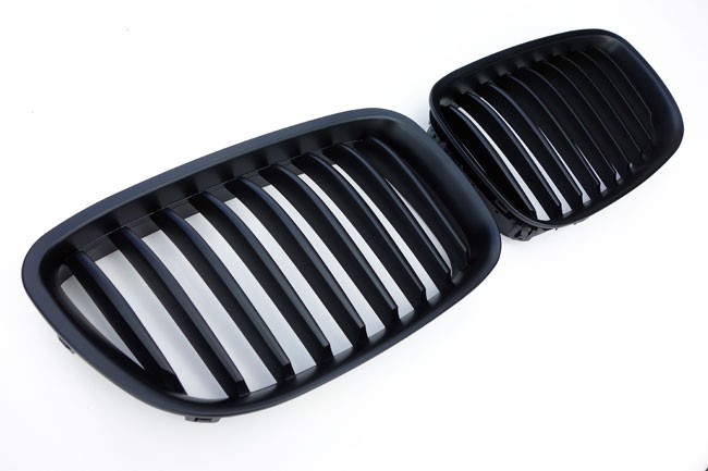 PREMIUM Kühlergrill Sport Grill Gitter Front Schwarz für BMW 5er GT F07