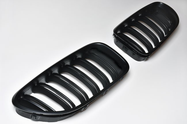 PREMIUM Kühlergrill Sport Grill Gitter Schwarz Glanz für BMW F06 F12 F13