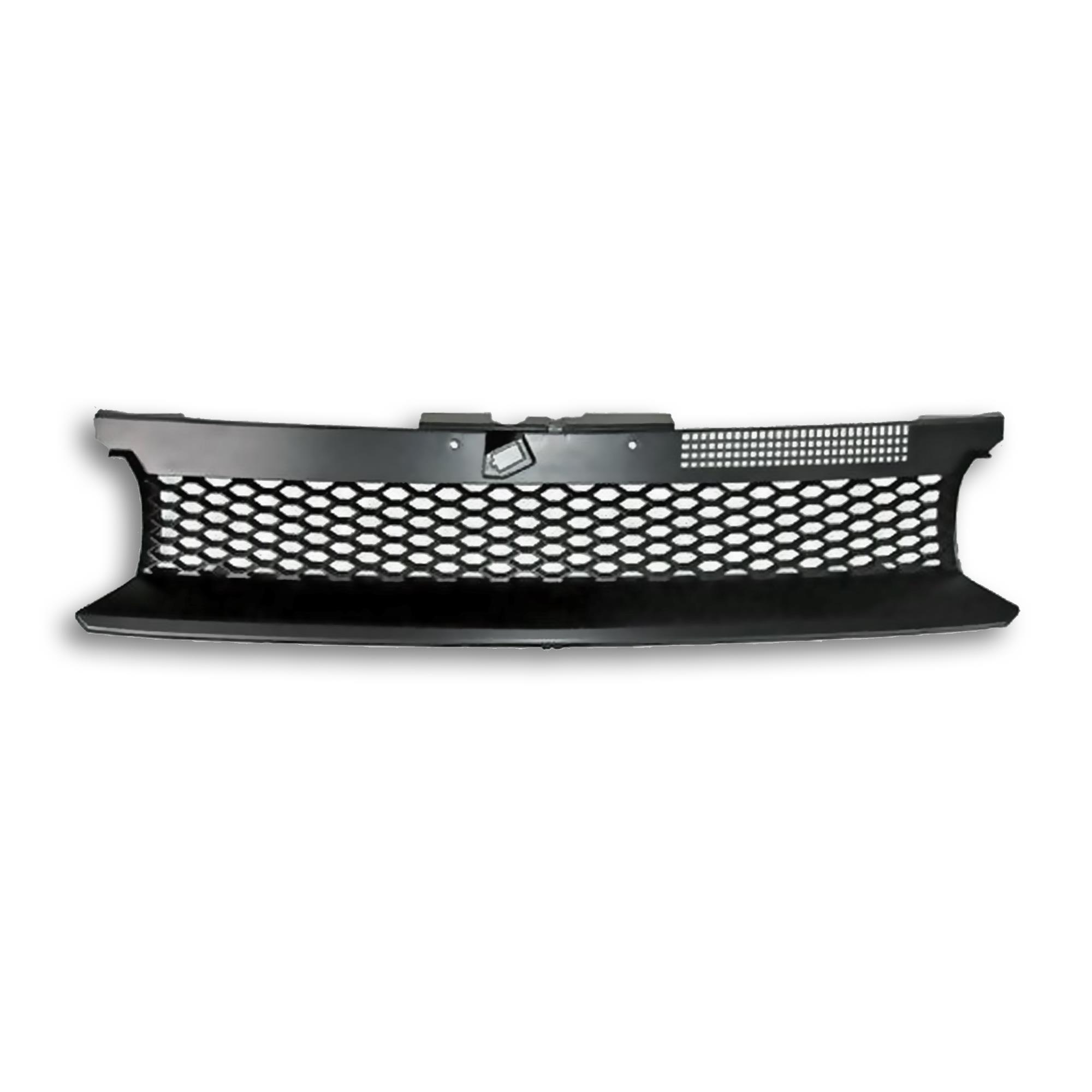 Kühlergrill Sportgrill Gitter Front Grill Emblem Waben Schwarz für VW Golf 4 IV