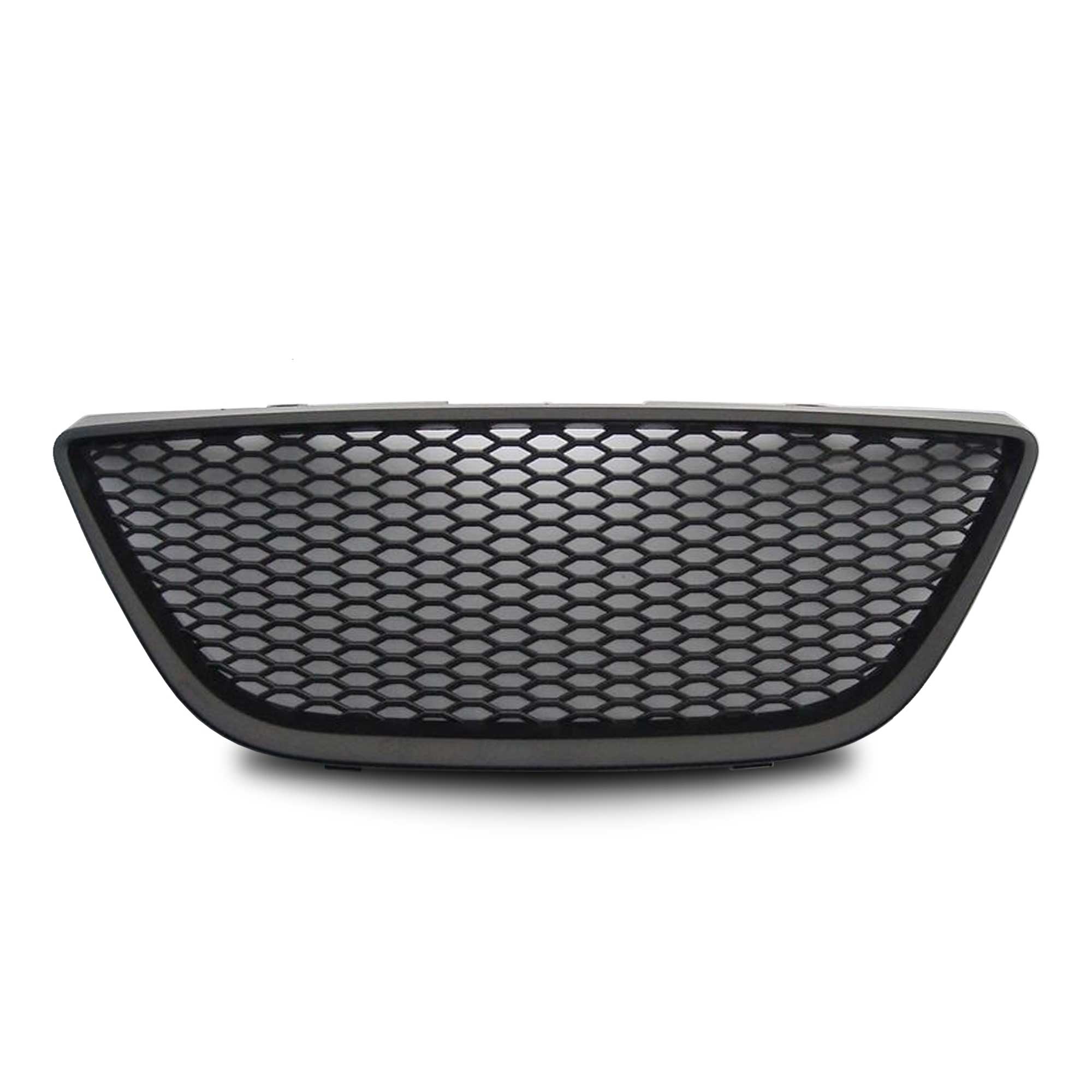 Kühlergrill Sportgrill Waben Gitter Front Grill Schwarz für Seat Ibiza 6J 2008-