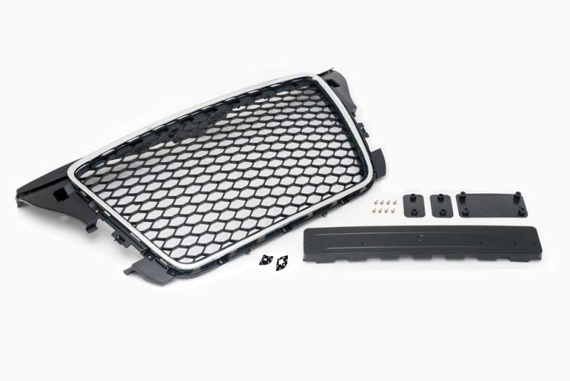 Kühlergrill Sportgrill Waben Gitter Grill Alu PDC für Audi A3 S3 8P ab 04/2008-