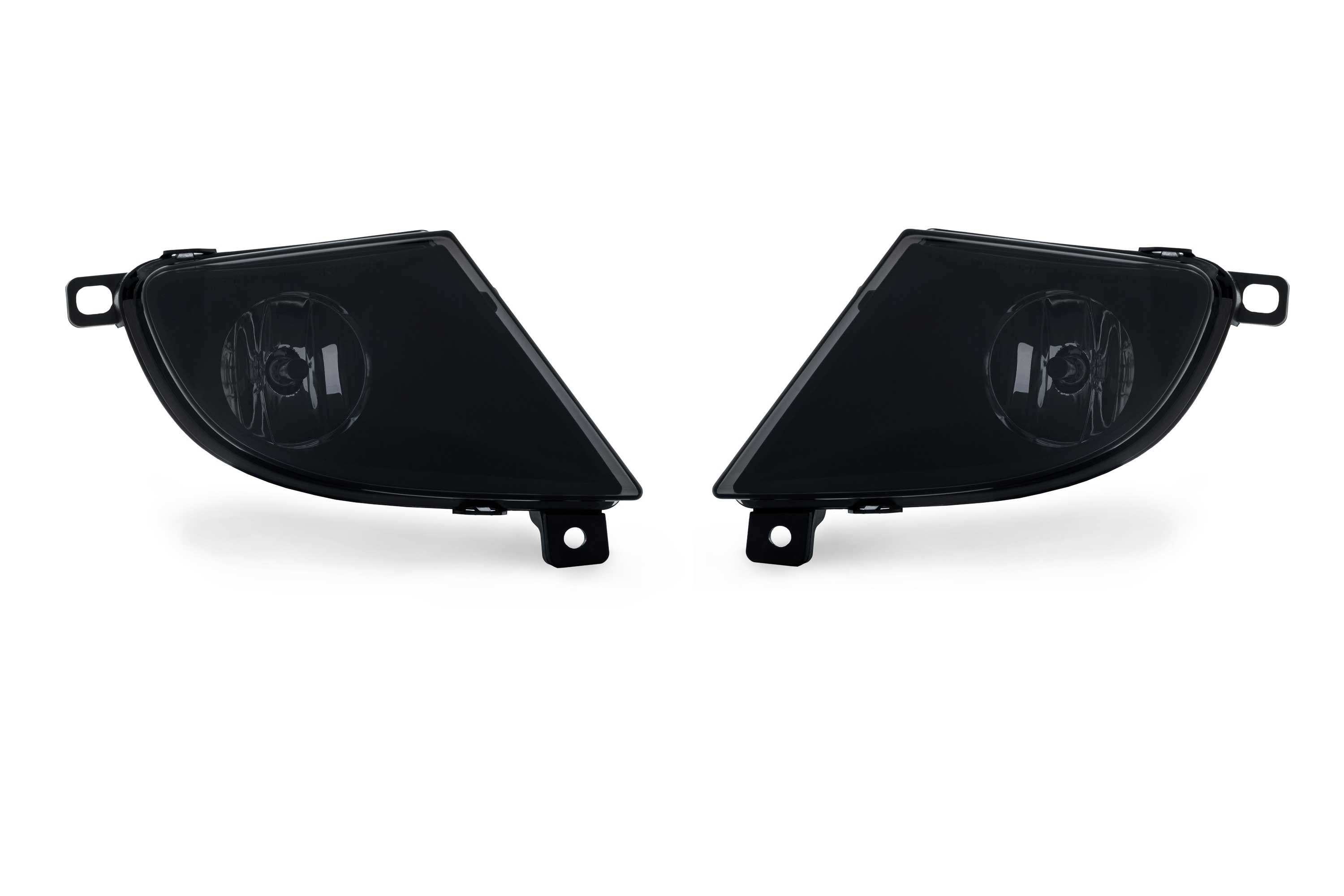 2x Nebelscheinwerfer NSW Schwarz Smoke H8 Birnen SET für BMW E60 E61 LCI 07-2010