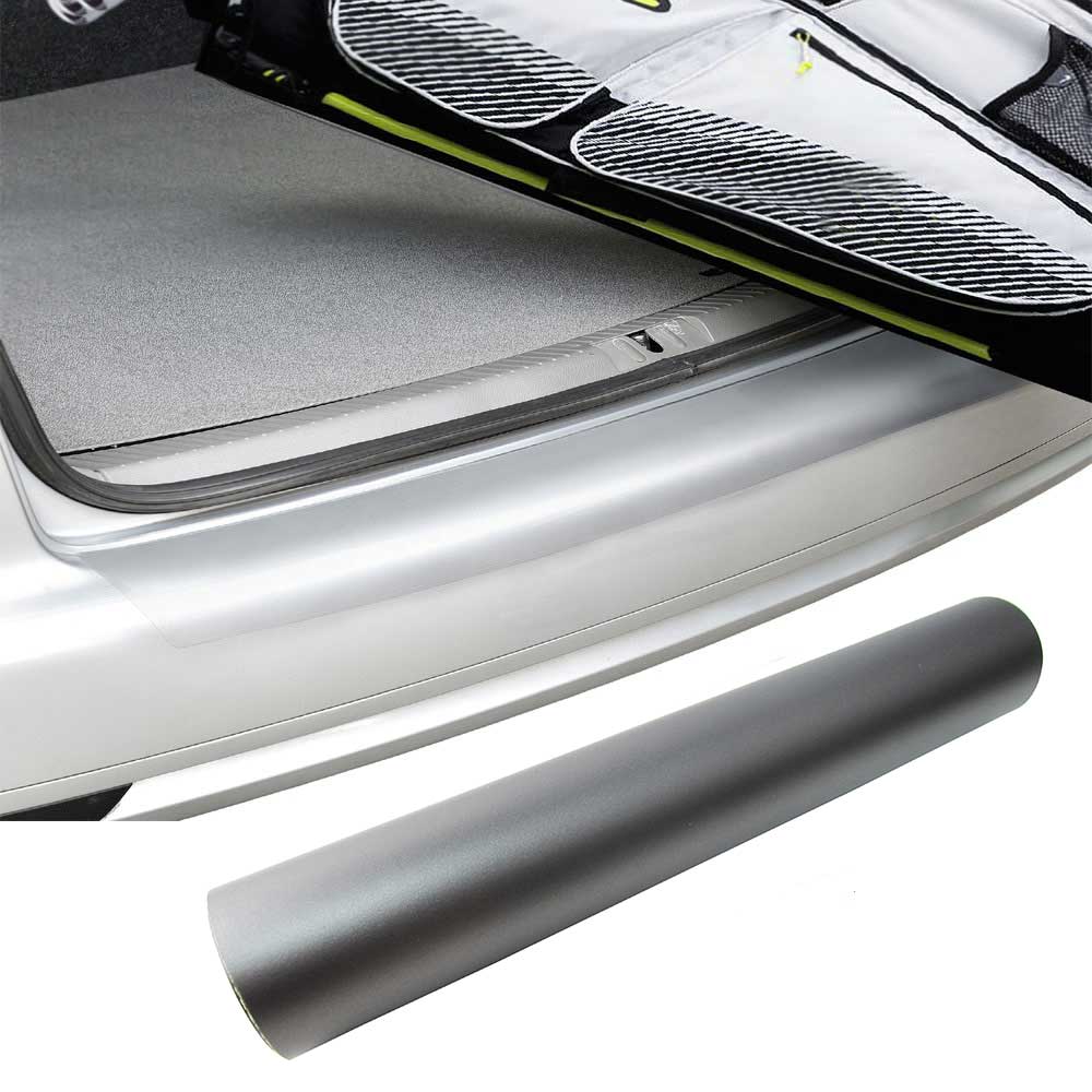 PREMIUM Ladekantenschutz-Folie Lack Schutz Kratzer Grau für viele Fahrzeuge