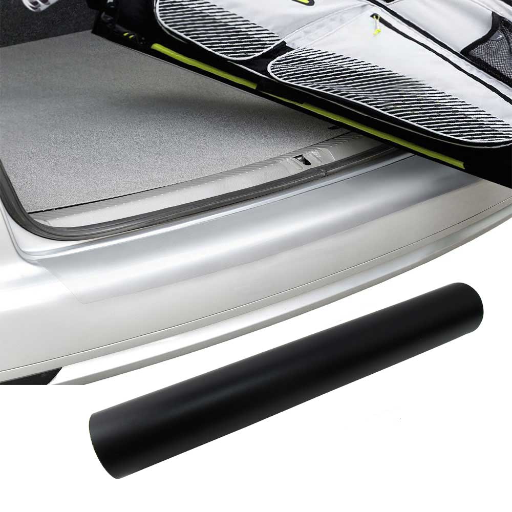 PREMIUM Ladekantenschutz-Folie Lack Schutz Kratzer Schwarz für viele Fahrzeuge