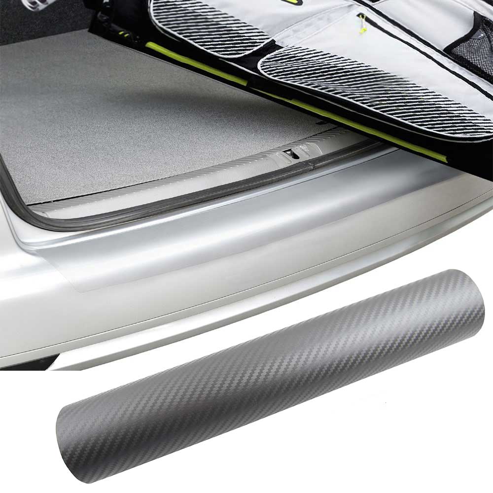 PREMIUM Ladekantenschutz-Folie Lack Schutz Kratzer Carbon Grau viele Fahrzeuge