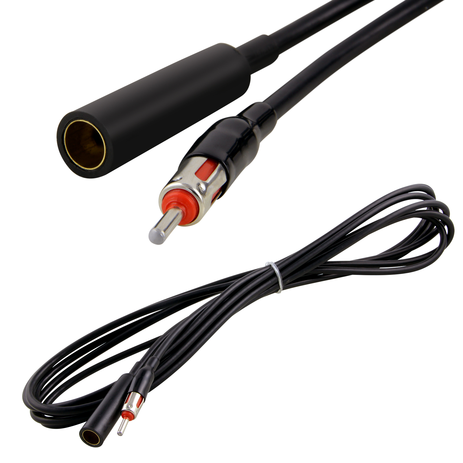 4m Dach- Antenne Dachantenne Antennekabel Antennenverlängerung DIN Auto Radio