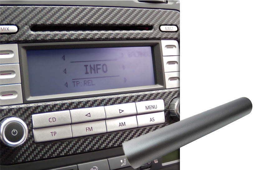 Premium Innenraum Zierleisten Dekor Blende Design Folie Auto Set in Grau Matt