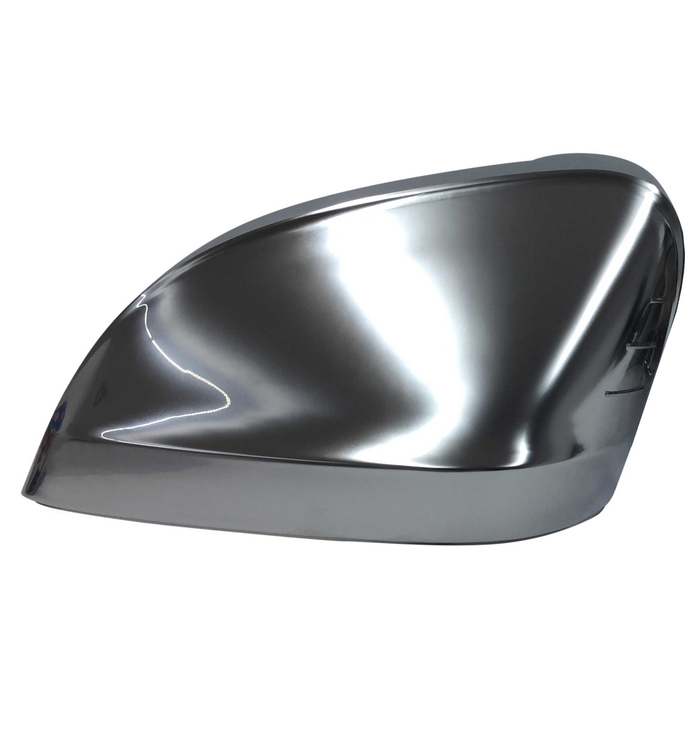 1x RECHTS Gehäuse ALU Look Spiegel Kappen Außenspiegel für Audi A5 S5 RS5 2016-