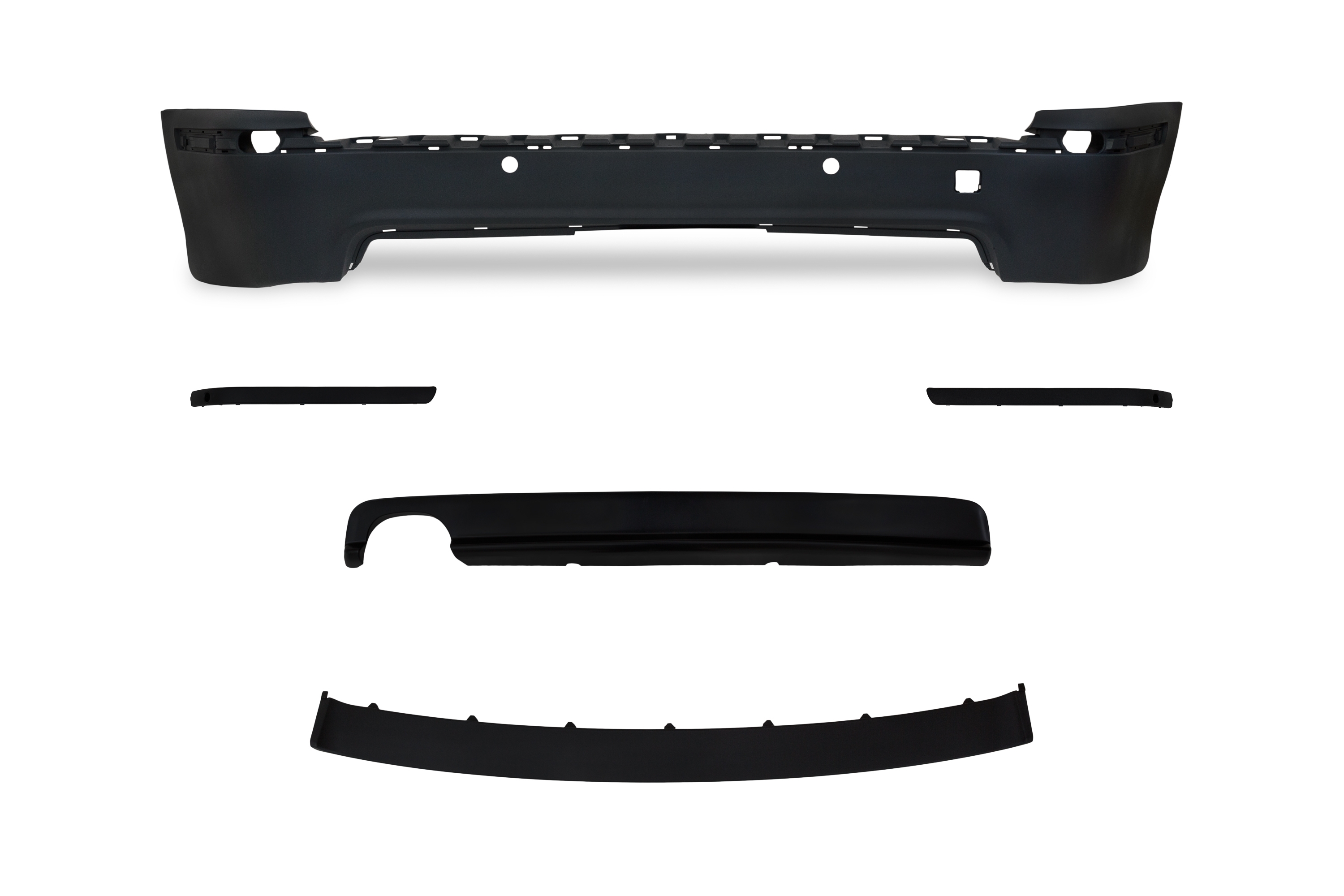 Heck Stoßstange Schürze Hinten Spoiler Sport Look für BMW E39 Touring 1996-2003