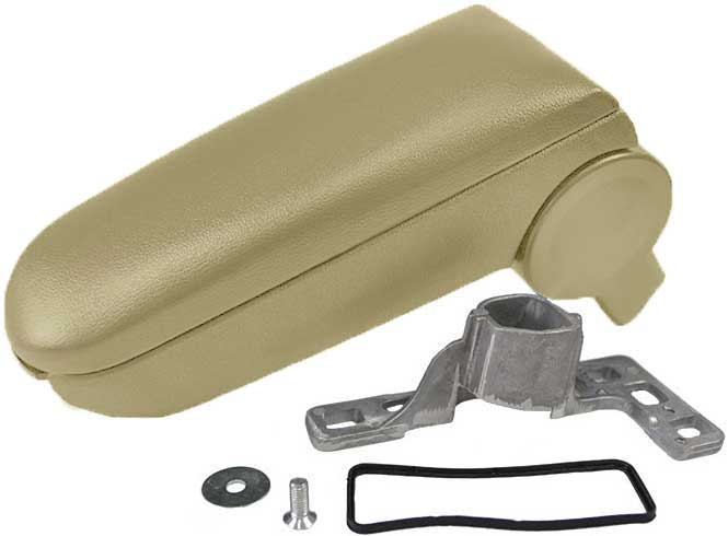 Armlehne Mittelarmlehne MAL Leder Bezug Beige für VW Passat 3B B5 + Variant