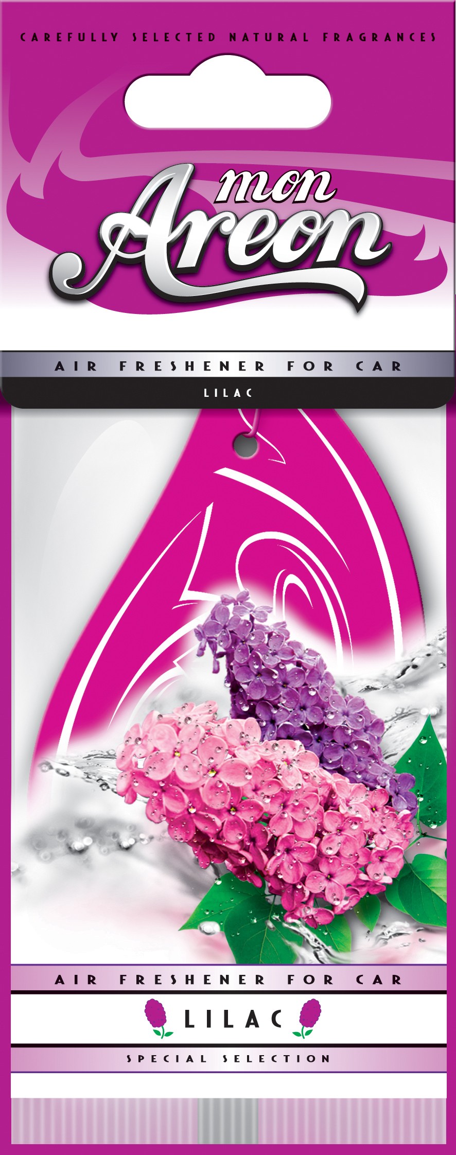 10x Original Areon Duftbaum Lufterfrischer Auto Duft in Flieder