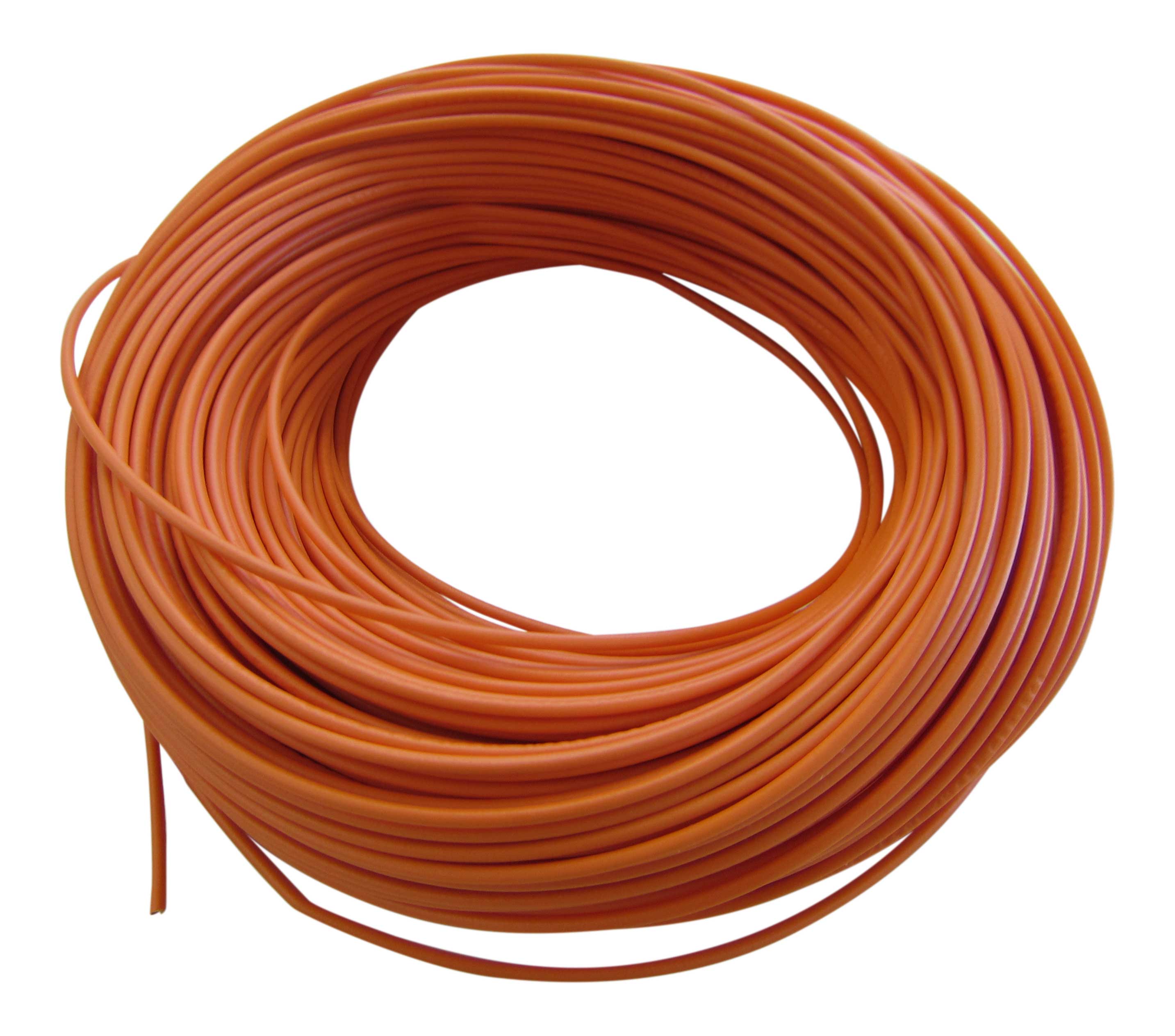 0,38€/m KFZ LKW Kabel Litze Leitung Flexible FLRy 0,5mm² 5m Orange Germany