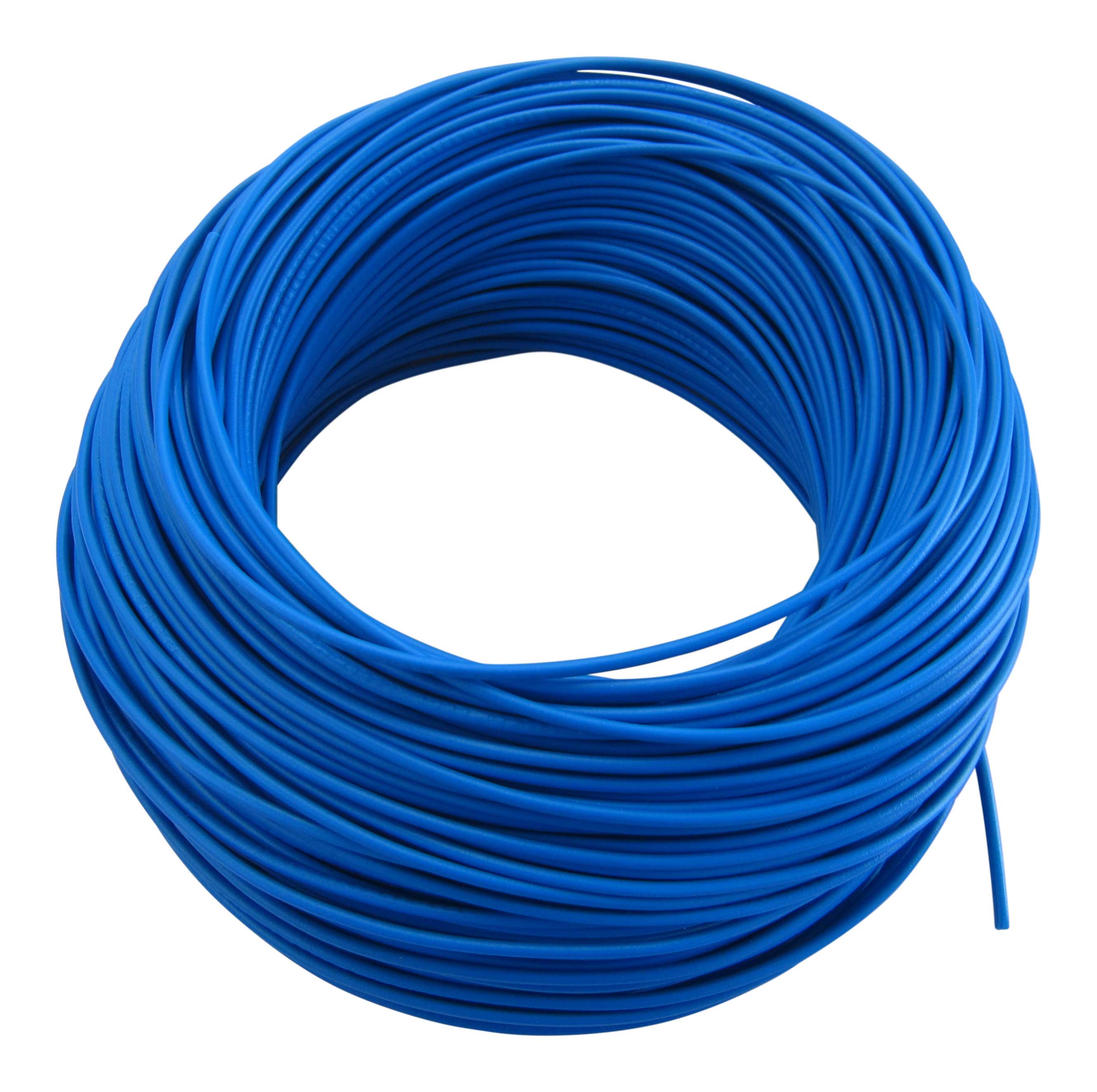 0,44€/m KFZ LKW Kabel Litze Leitung Flexible FLRy 1,0mm² 5m Blau M. in Germany