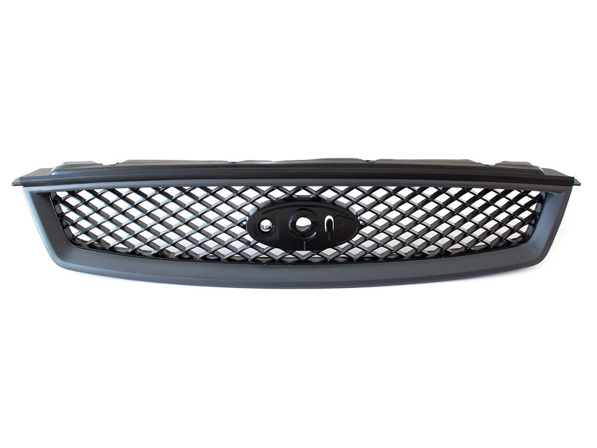 Kühlergrill Sportgrill Gitter Grill Chrom passend für Ford Focus II MK2 2004-08