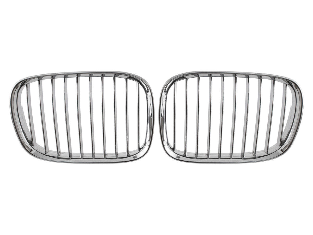 PREMIUM Kühlergrill Sport Grill Gitter in Chrom für BMW 5er E39 95-00