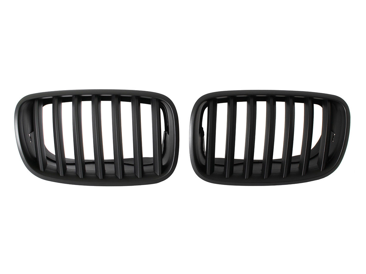 PREMIUM Kühlergrill Sport Grill Gitter in Schwarz für BMW X6 E71 2008-14