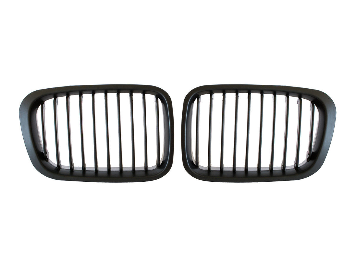 PREMIUM Kühlergrill Sport Grill Gitter Schwarz für BMW E46 Limo Touring