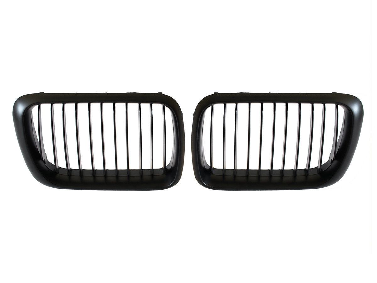 PREMIUM Kühlergrill Sport Grill Gitter in Schwarz für BMW E36 1996-1999