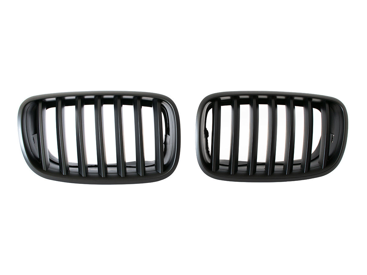 PREMIUM Kühlergrill Sport Grill Gitter in Schwarz für BMW X5 E70 2006-09