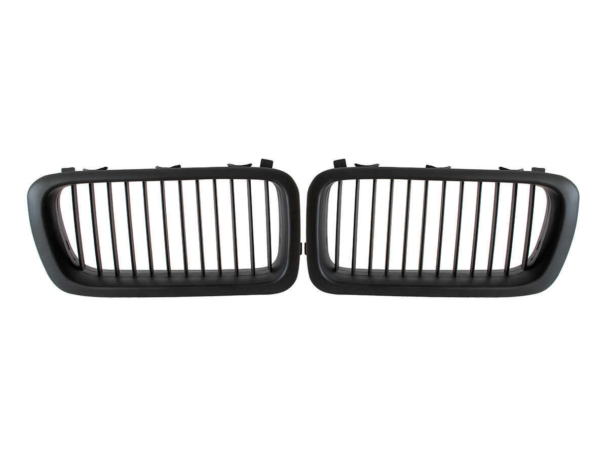 PREMIUM Kühlergrill Sport Grill Gitter in Schwarz für BMW 7er E38 94-98