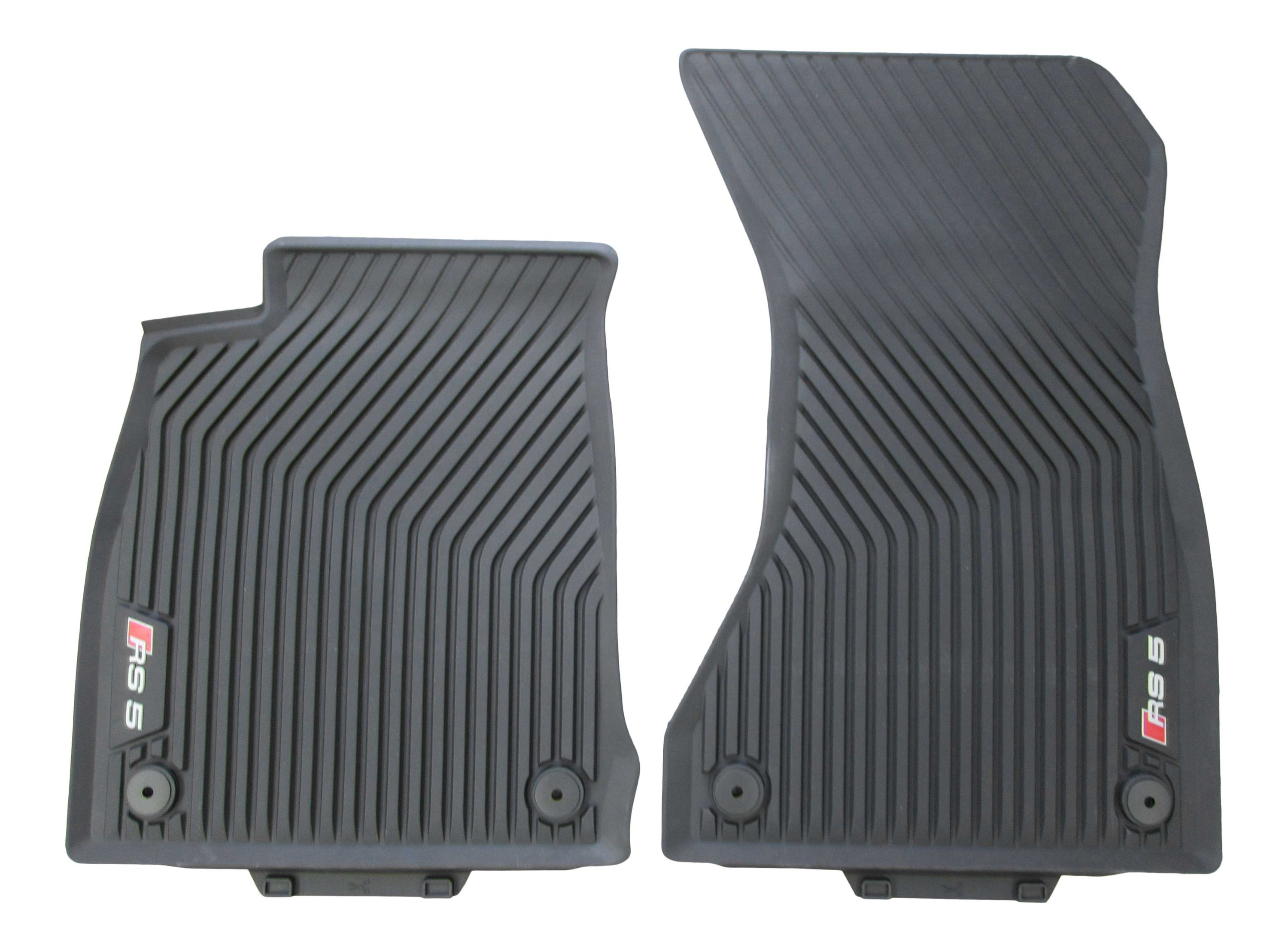 Original RS5 Premium Gummi-Fußmatten Matten SET für Audi A5 und S5 B9 ab 2016-