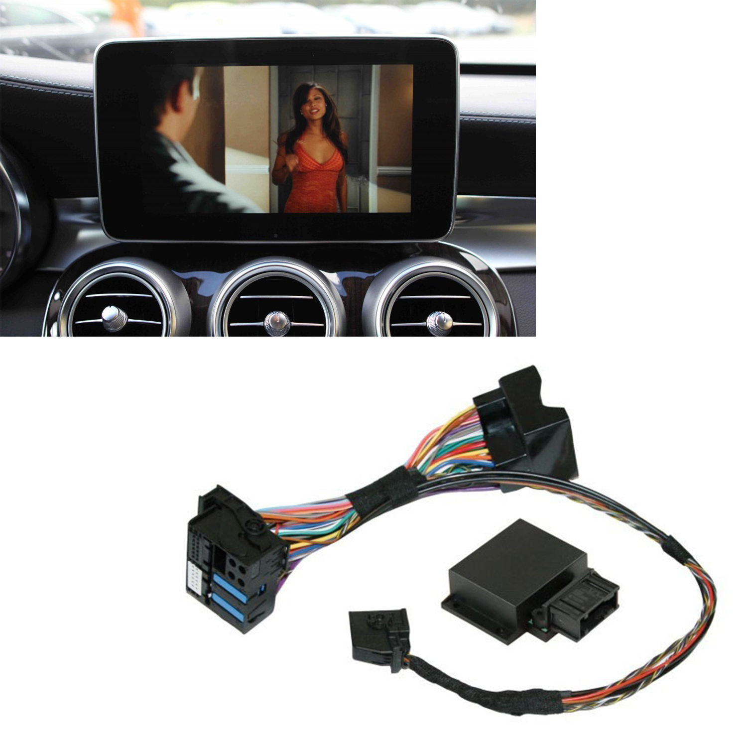 Original Kufatec TV DVD Bild Free Freischaltung für Mercedes NTG 5 / 5.1 star