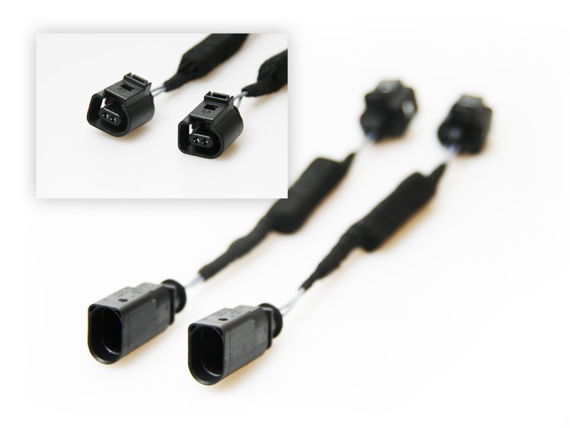 Original Kufatec Adapter LED Kennzeichenbeleuchtung für VW Golf 4 IV / Seat Exeo