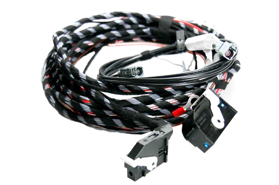 Original Kufatec Kabelbaum Rückfahrkamera für VW Tiguan 5N mit Navi RNS 315 510