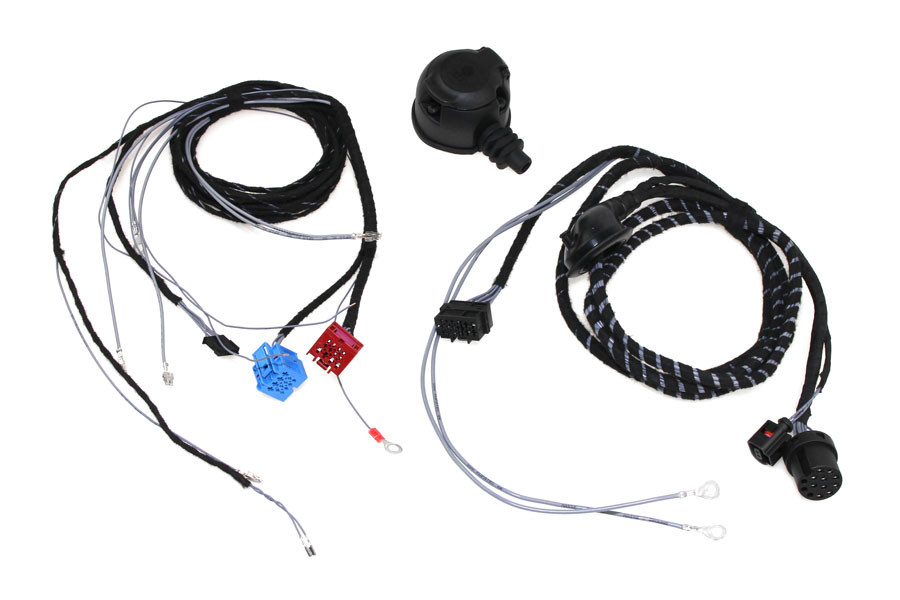 Original Kufatec Kabelbaum Anhängerkupplung + Dose für Audi A4 B8 8K A5 8T Q5 8R