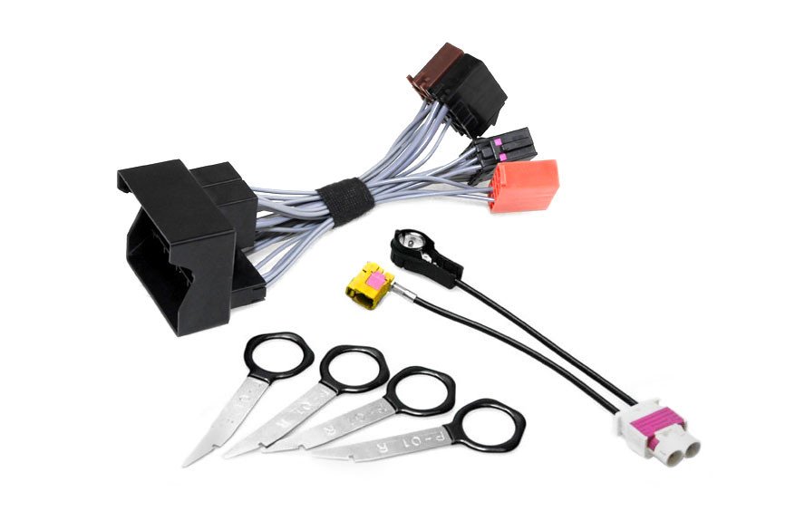 Rückrüstung RNS-E auf Concert Symphony Original Kufatec Kabel Radio Adapter SET