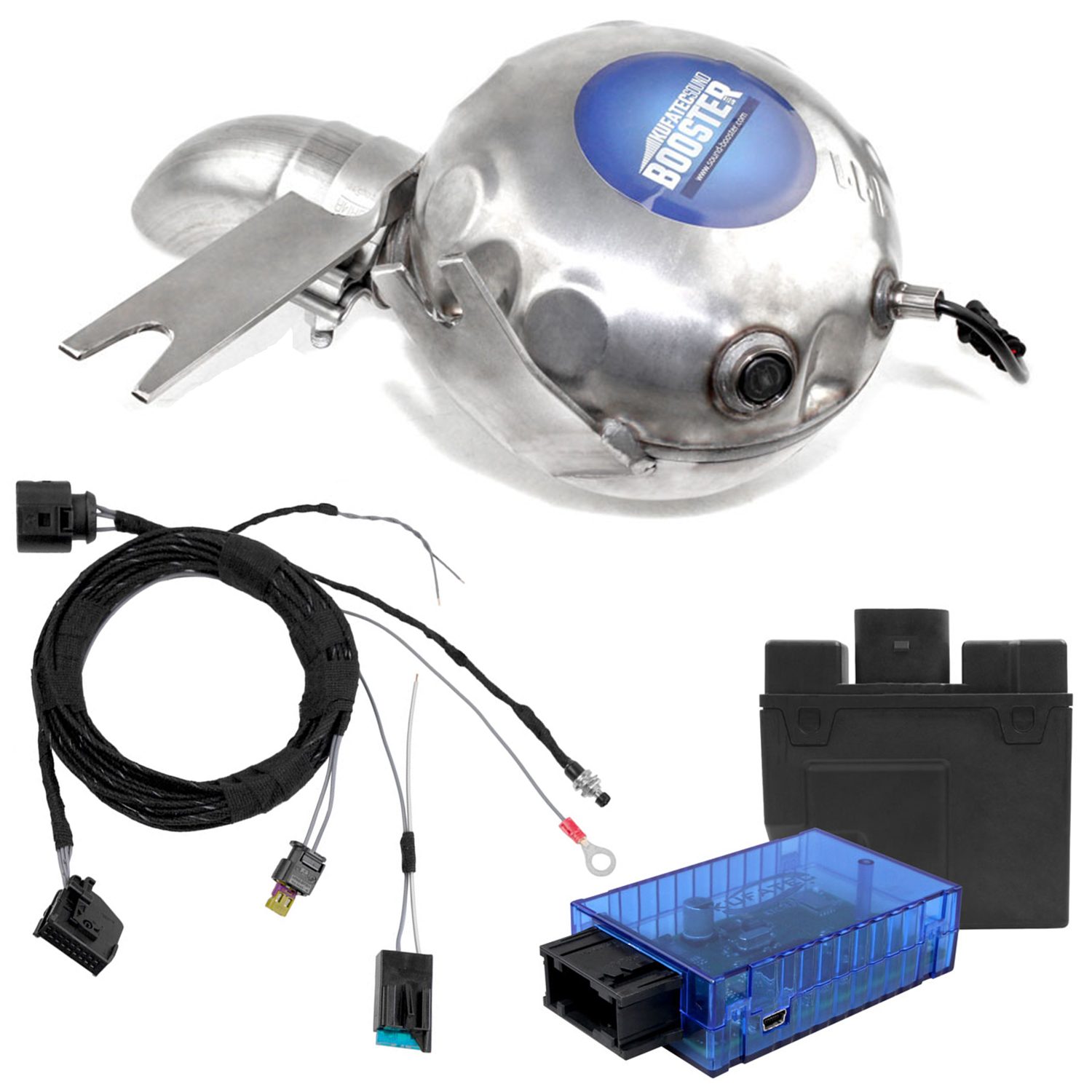 Original Kufatec Sound Booster Active Modul + Modul für Jeep Grand Cherokee WK2