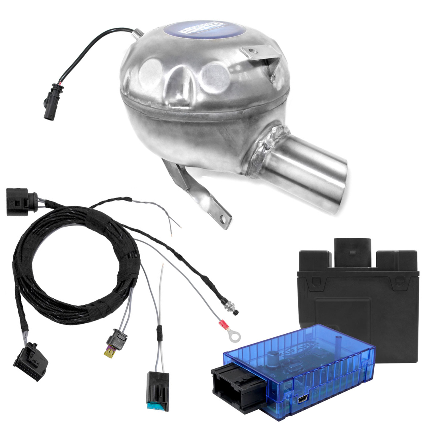 Original Kufatec Sound Booster Active Modul + Sound Modul für Audi TT III 8S FV